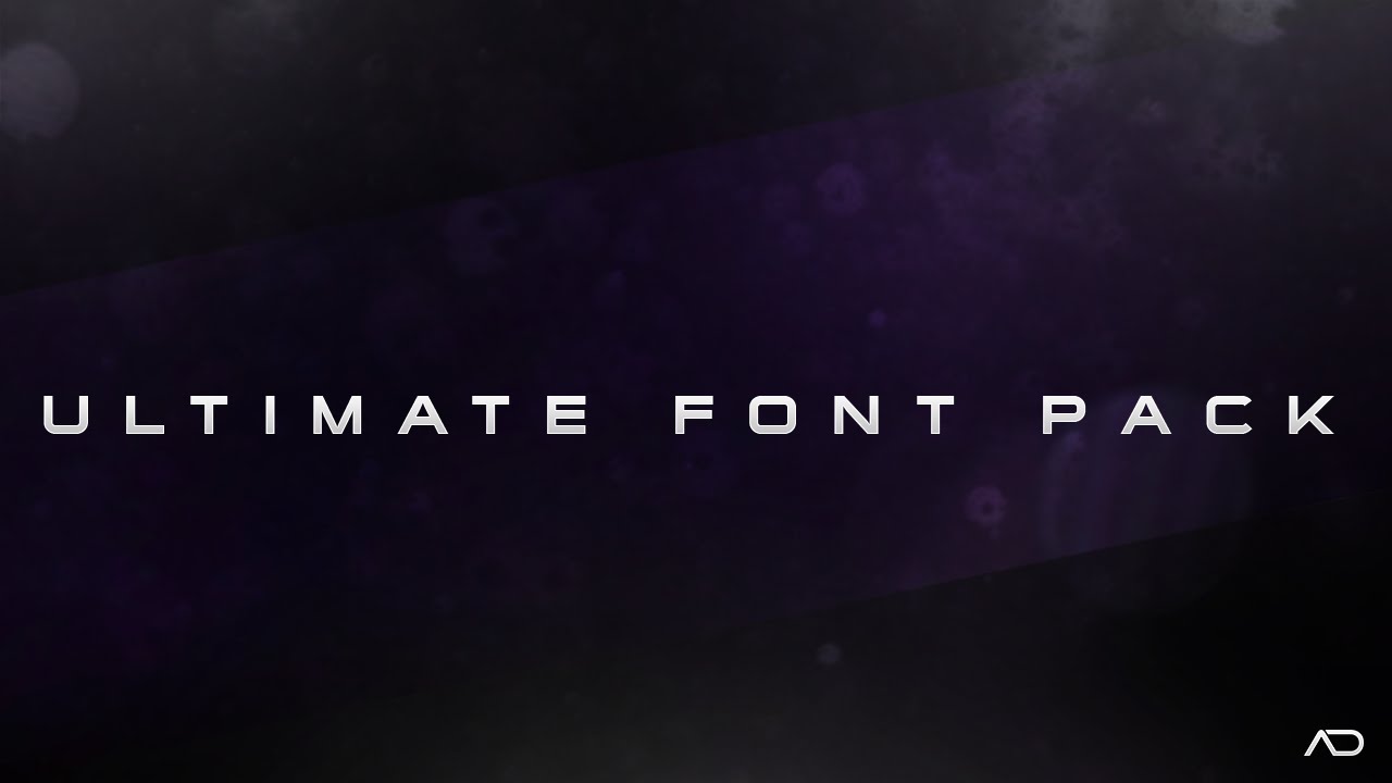 ultimate font pack free download